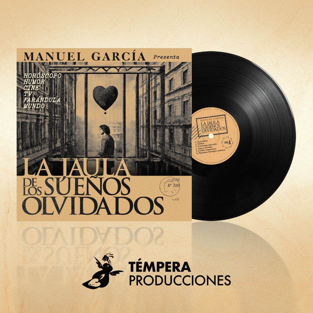 Vinilo «La Jaula de los Sueños Olvidados» | Témpera Tienda